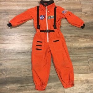 nasa jumpsuit orange